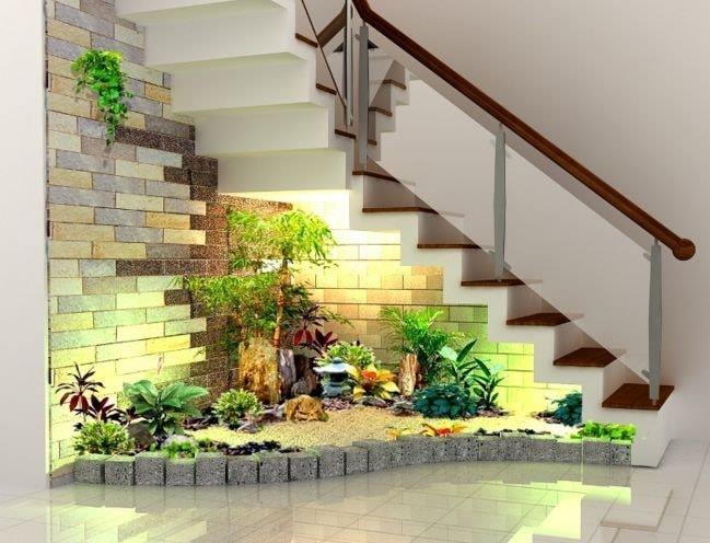 Gardens Under Stairs (6)