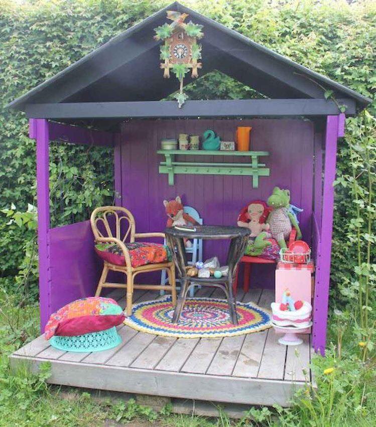 KIDS PLAYHOUSES MADE WITH WOODEN PALLETS PALLET (2)