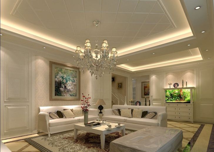 Living Room Ceiling Decor