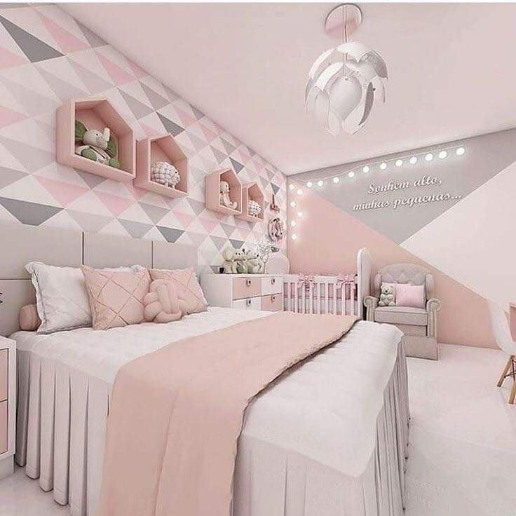 Pretty bedroom idea for girls
