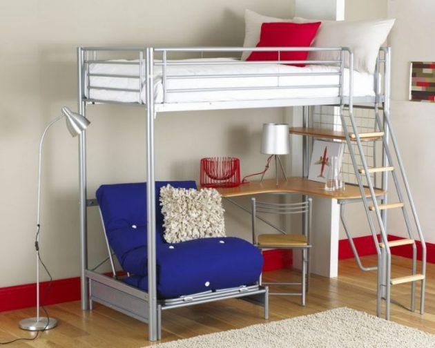 16 Super Functional Loft Bed Designs For Adults_yyt