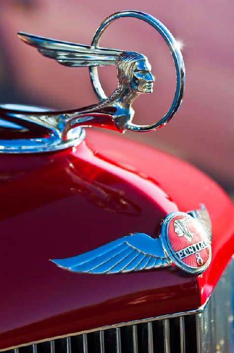 1933-Pontiac-Indian-hood-ornament 1933-Art Deco Pontiac Indian hood ornament
