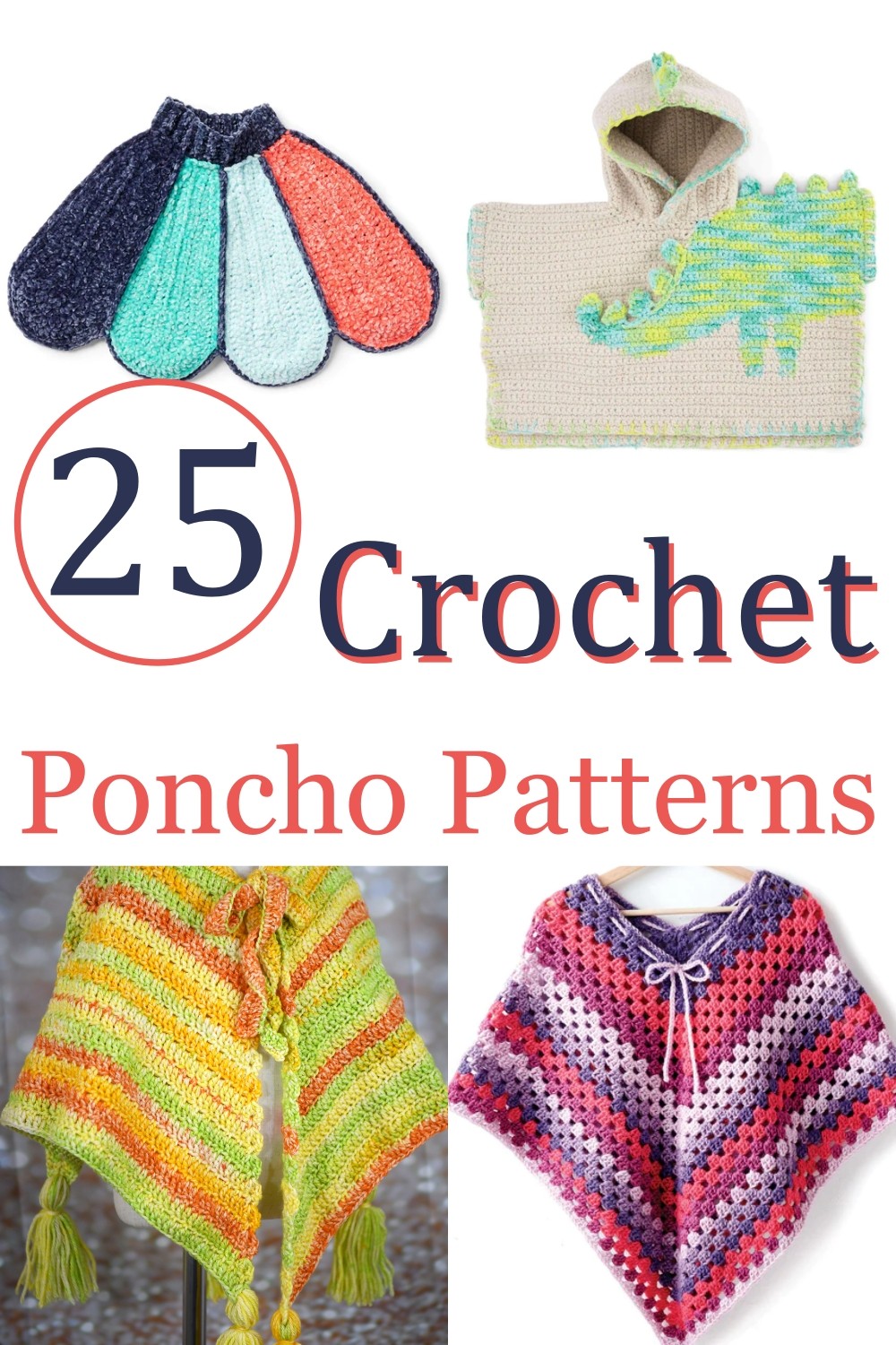 5 Free Crochet Poncho Patterns