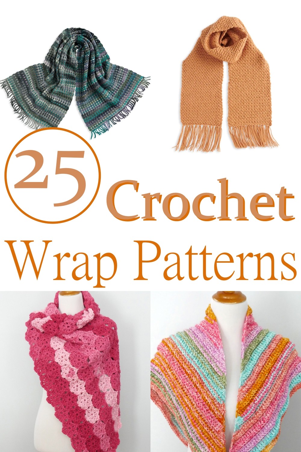 5 Free Crochet Wrap Patterns