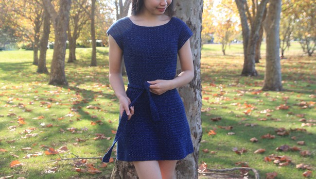 Blue Audrey wearable