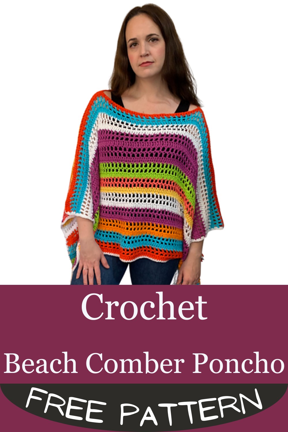 Crochet Beach Comber Poncho