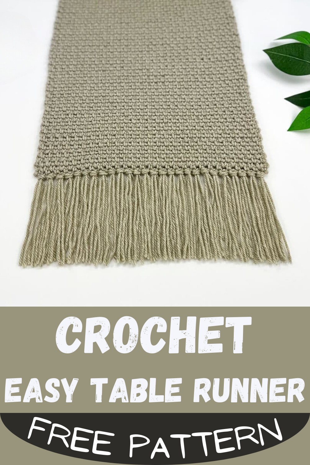 Crochet Easy Table Runner