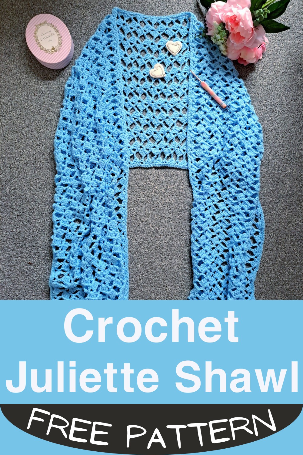 Crochet Juliette Shawl