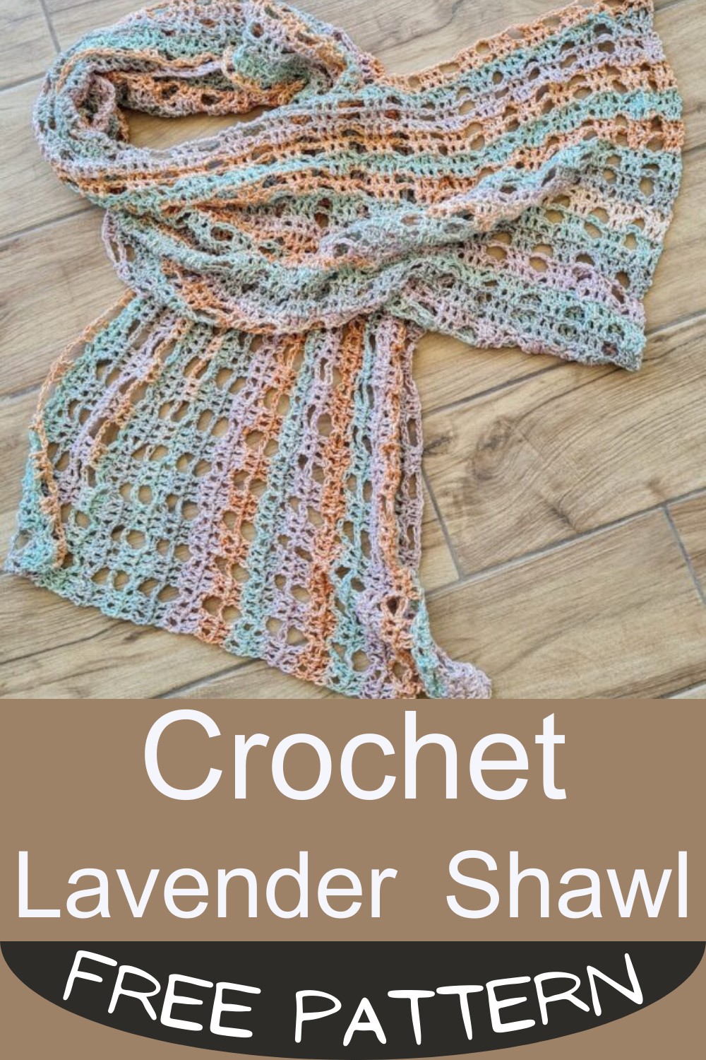 Crochet Lavender Shawl