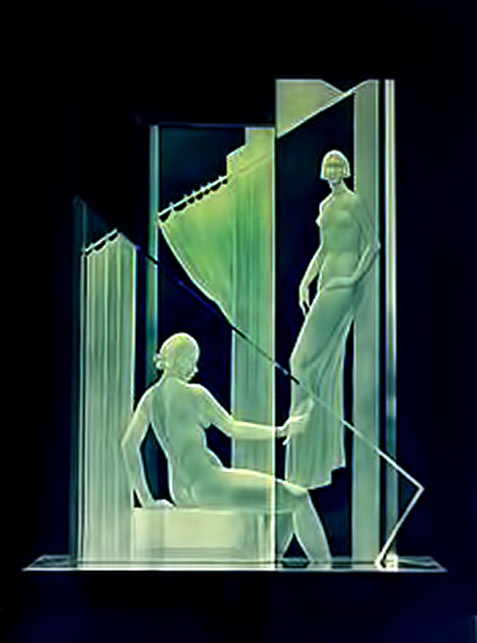 Demetre-Chiparus-Sculpture Demetre-Chiparus---Art-Déco---Sculpture-'Danseuse-de-Footsteps'---1925