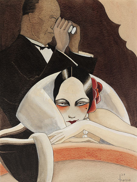 In-der-Loge,-1929 In der Loge, 1929