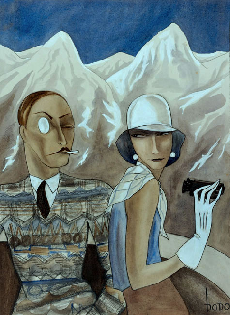 The-Gentlemen-with-the-Glacier-Eye The Gentlemen with the Glacier Eye, 1928