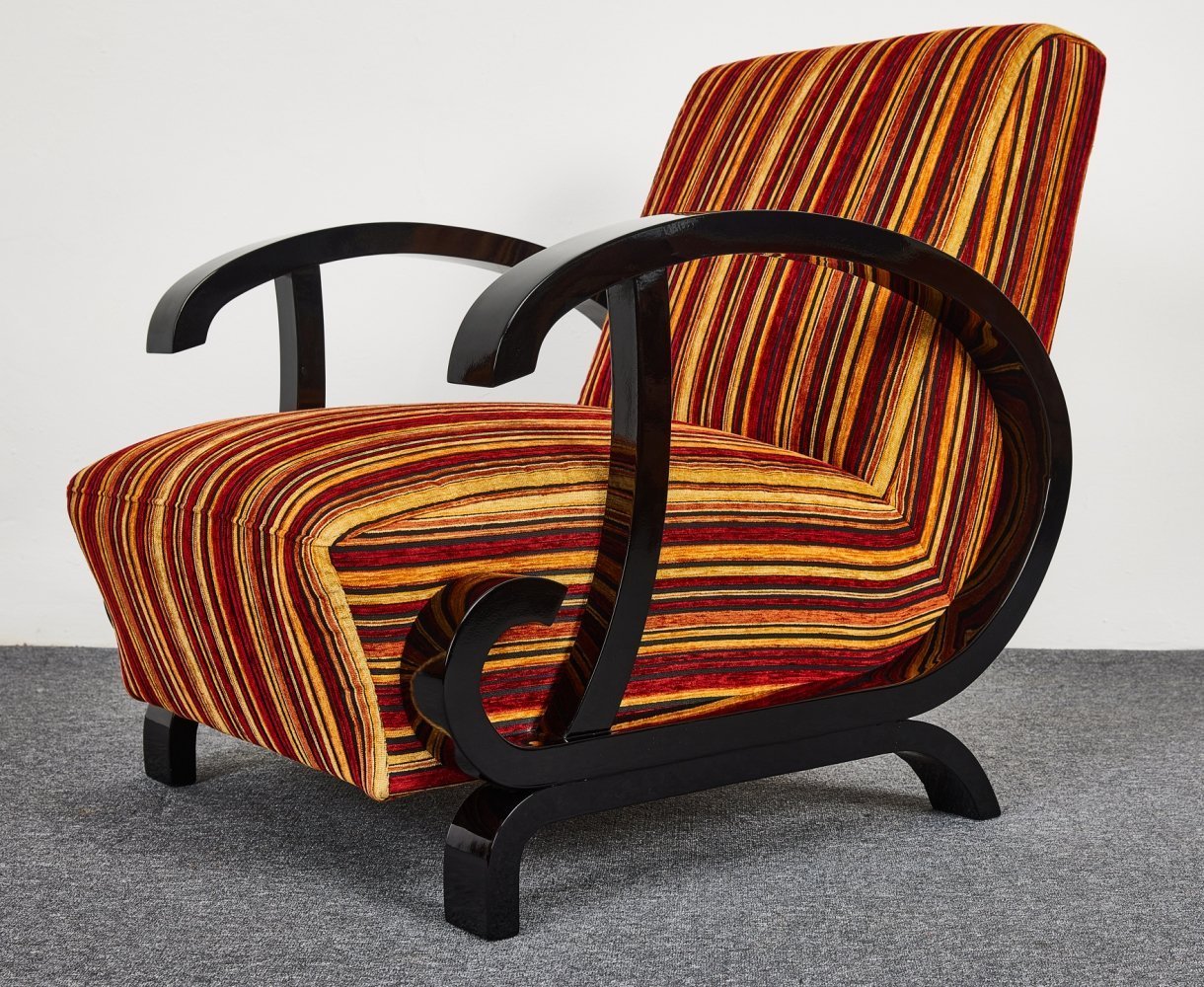 hungarian-art-deco-armchair-with-high-gloss-black-lacquer-armrest-1940s