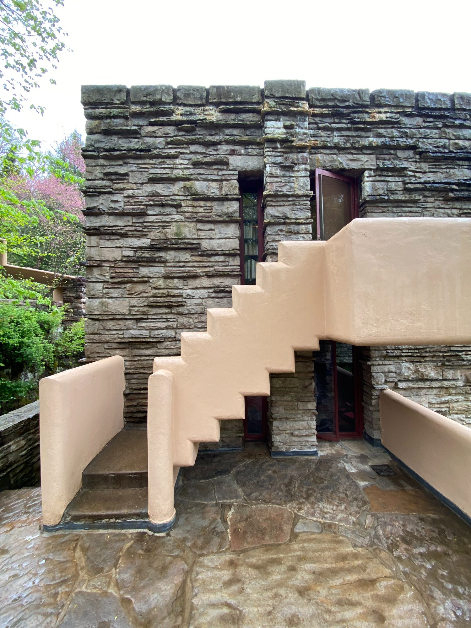 FallingwaterAztecStairs3