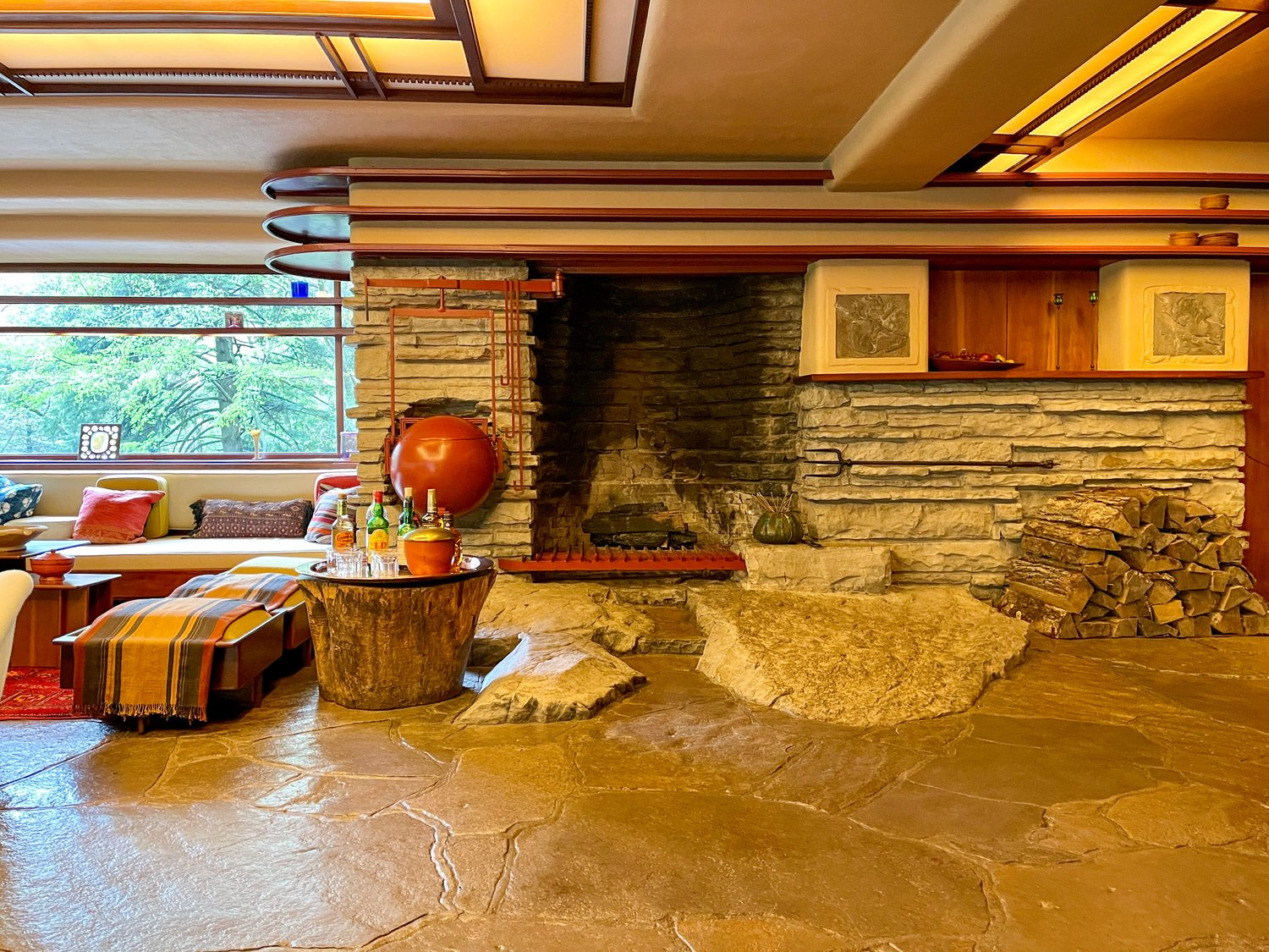 FallingwaterFireplace