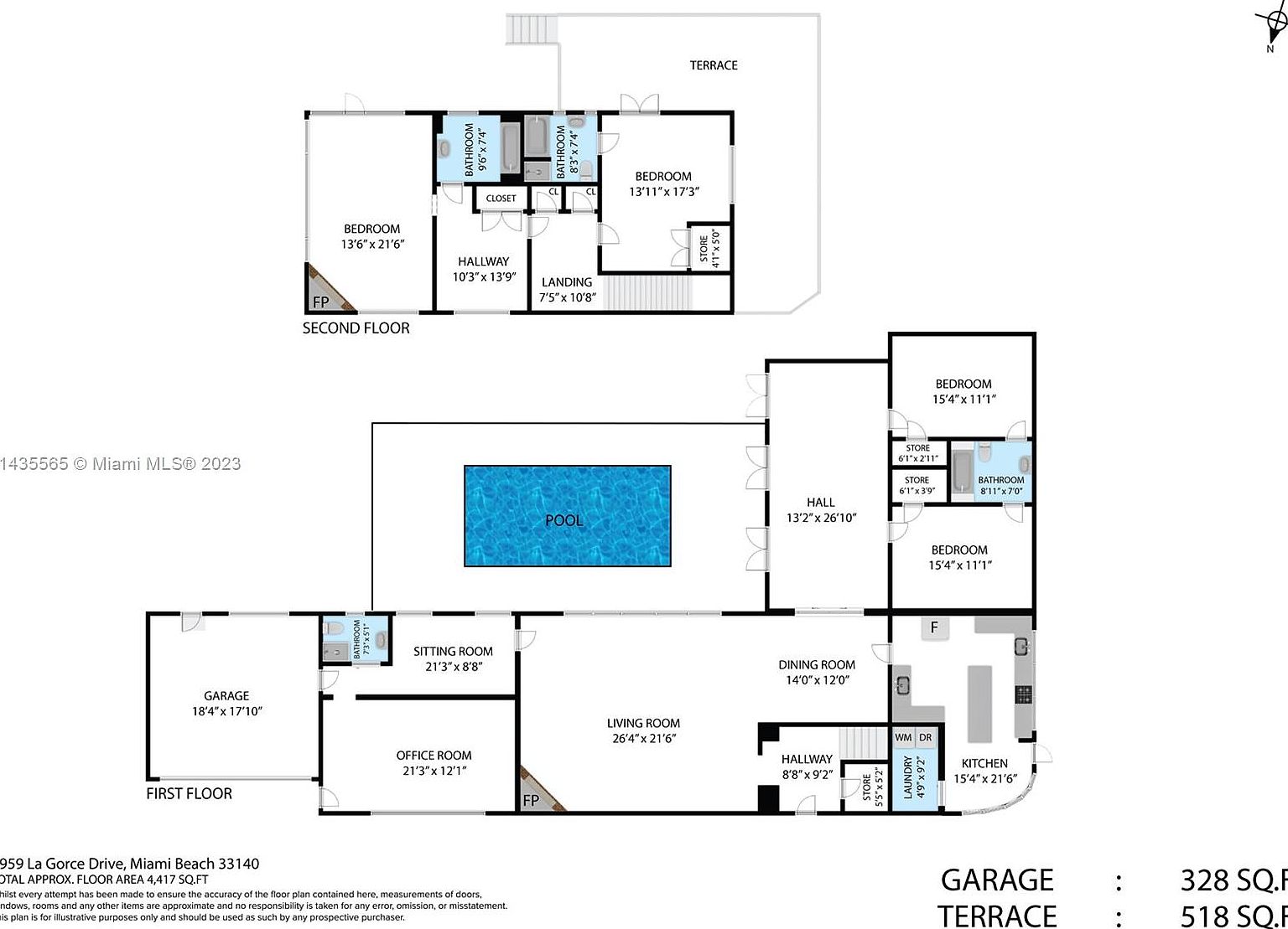 5959 La Gorce Dr, Miami Beach, FL 33140