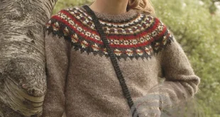 Aftur pattern by Védís Jónsdóttir for Ístex knitting pattern image 1