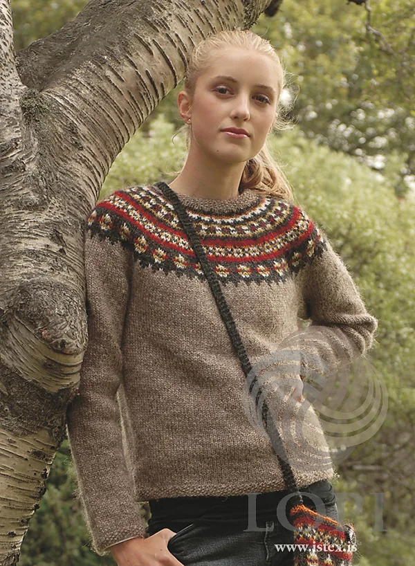 Aftur pattern by Védís Jónsdóttir for Ístex knitting pattern image 1