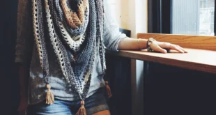 Coffee Shop Wrap pattern by Alexandra Tavel knitting pattern image 1