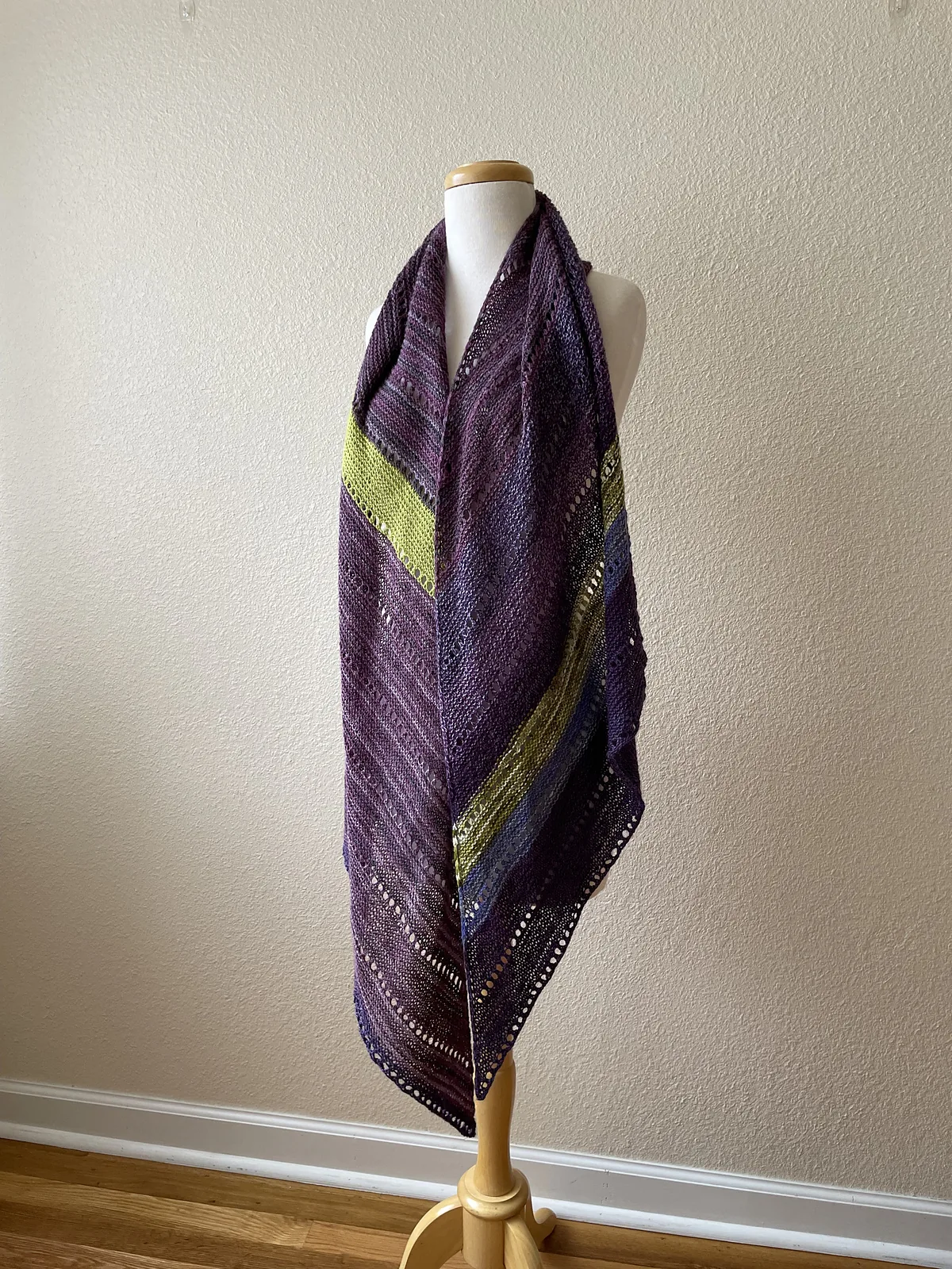 Framework Shawl. pattern by Nick Davis knitting pattern image 1