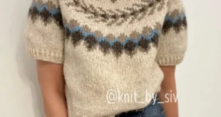 Haugesund genseren pattern by Siv Kristin Olsen knitting pattern image 1