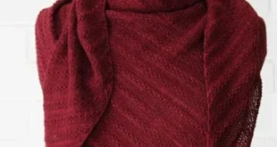 Less Is More Shawl pattern by maanel knitting pattern image 1
