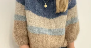 Mona Sweater pattern by Siv Kristin Olsen knitting pattern image 1