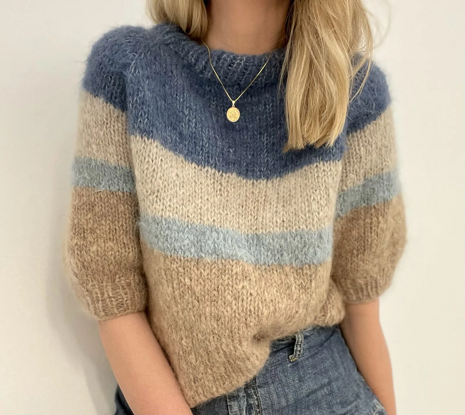 Mona Sweater pattern by Siv Kristin Olsen knitting pattern image 1