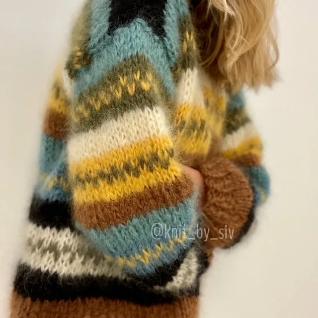 My fall cardigan / Min høstjakke pattern by Siv Kristin Olsen knitting pattern image 1