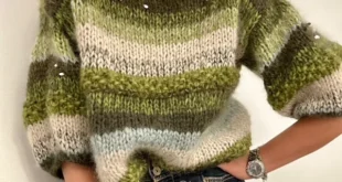 Palma sweater pattern by Siv Kristin Olsen knitting pattern image 1
