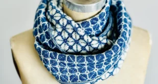 Positive Space Cowls pattern by Carolyn Bloom knitting pattern image 1
