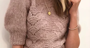 Ragnhild Sweater Short Sleeve pattern by Siv Kristin Olsen knitting pattern image 1