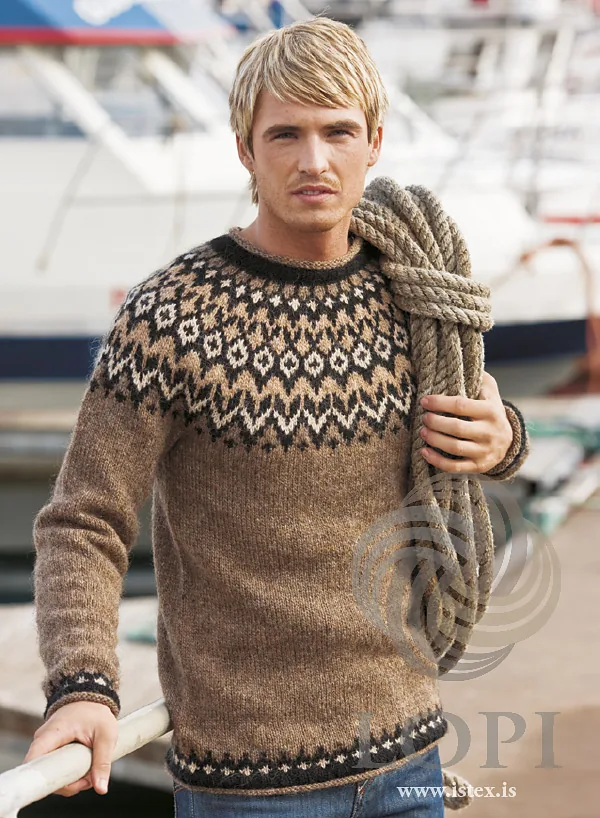 Riddari pattern by Védís Jónsdóttir for Ístex knitting pattern image 1