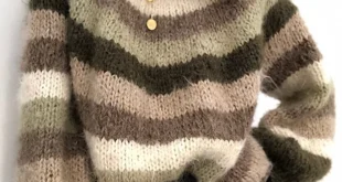 Sandra sweater pattern by Siv Kristin Olsen knitting pattern image 1
