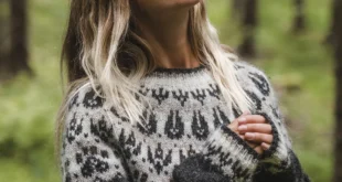 Slóðir pattern by Védís Jónsdóttir for Ístex knitting pattern image 1