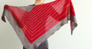 Stripe Study Shawl pattern by Veera Välimäki knitting pattern image 1