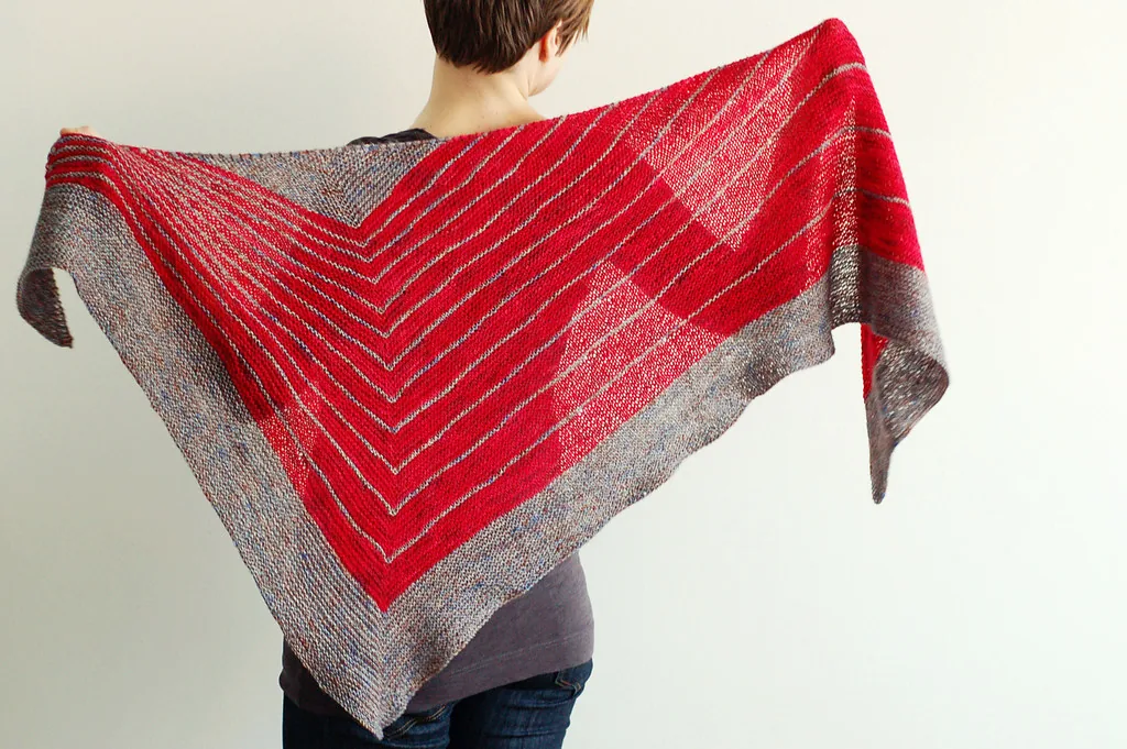 Stripe Study Shawl pattern by Veera Välimäki knitting pattern image 1