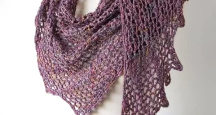 Tendril Shawl pattern by Carmen Heffernan knitting pattern image 1