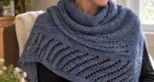 Blue Jean Saturday pattern by O/C Knitiot - Deby Lake knitting pattern AI image 1