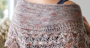 Botanical Garden Shawl pattern by Kristen Finlay knitting pattern AI image 1