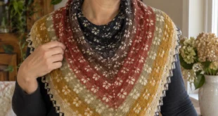Butterfly Stitch Prayer Shawl pattern by njSharon AND DebiAdams knitting pattern AI image 1