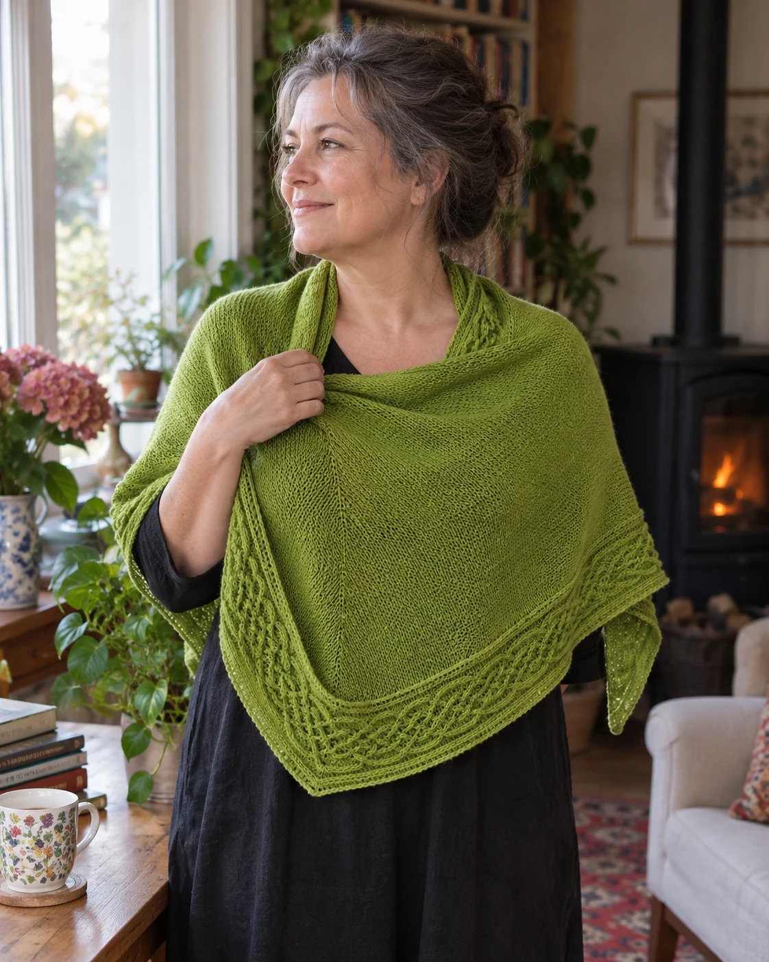 Celtic Myths Fingering pattern by Asita Krebs knitting pattern AI image 1