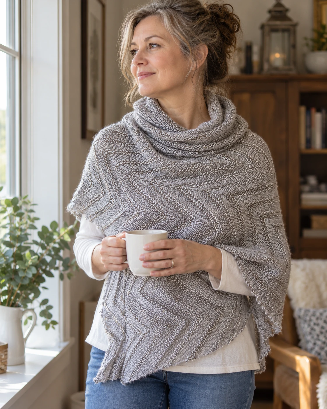 Chevron Cloud pattern by Espace Tricot knitting pattern AI image 1