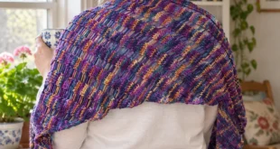 Clapotis pattern by Kate Gilbert knitting pattern AI image 1