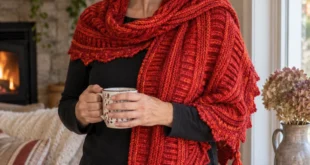 Criss Cross pattern by Dirk Gerngross knitting pattern AI image 1