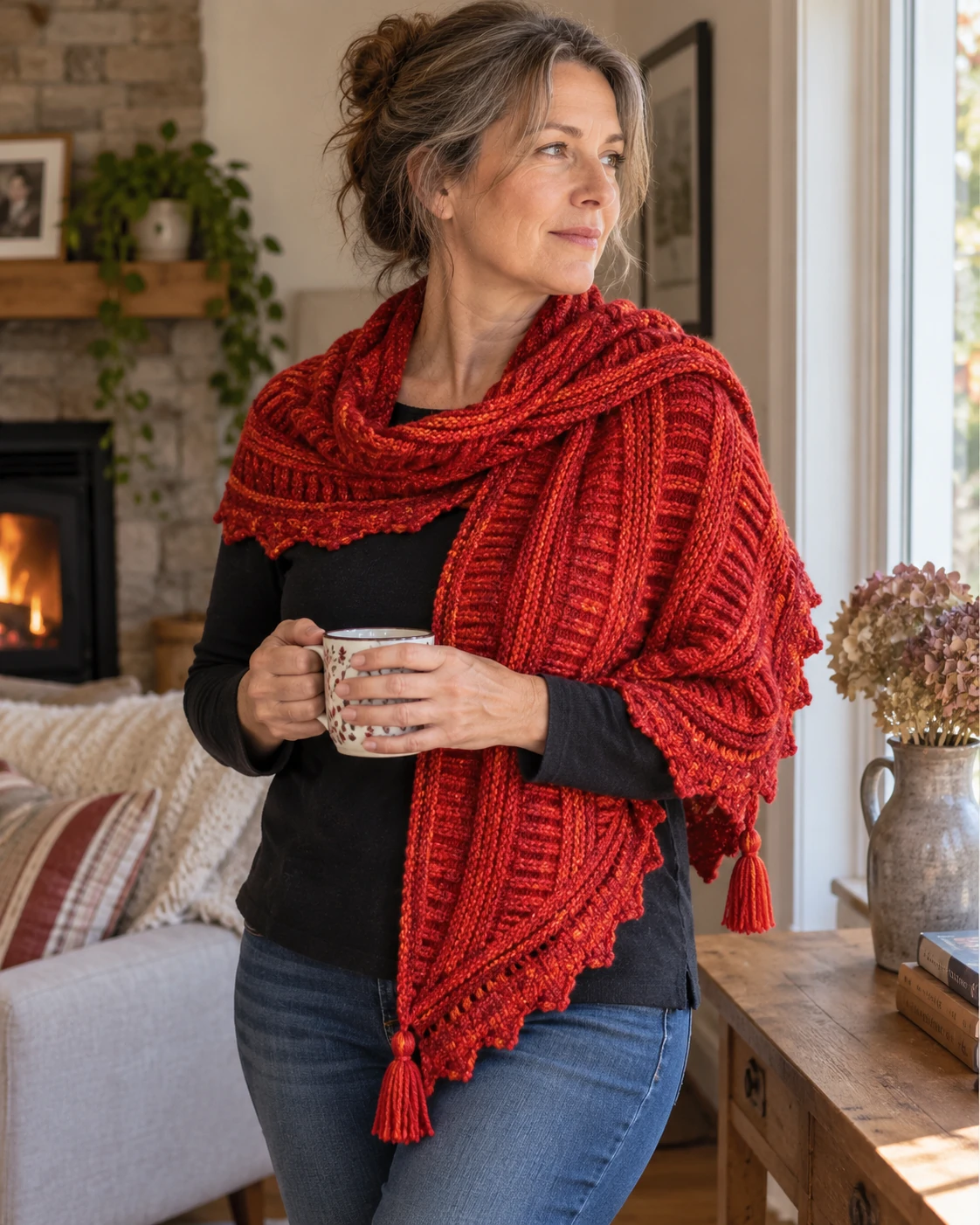 Criss Cross pattern by Dirk Gerngross knitting pattern AI image 1