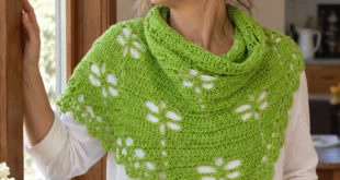 Dragonfly shawlette pattern by Elena Kozhukhar knitting pattern AI image 1