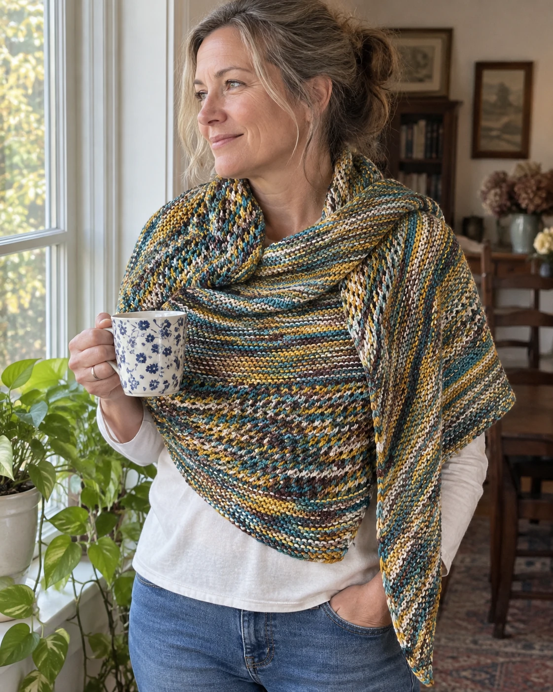 Easy Goes It DK pattern by Finicky Creations knitting pattern AI image 1