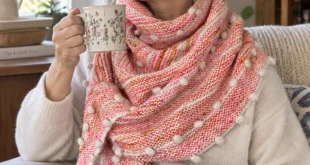 Fleur pattern by Espace Tricot knitting pattern AI image 1