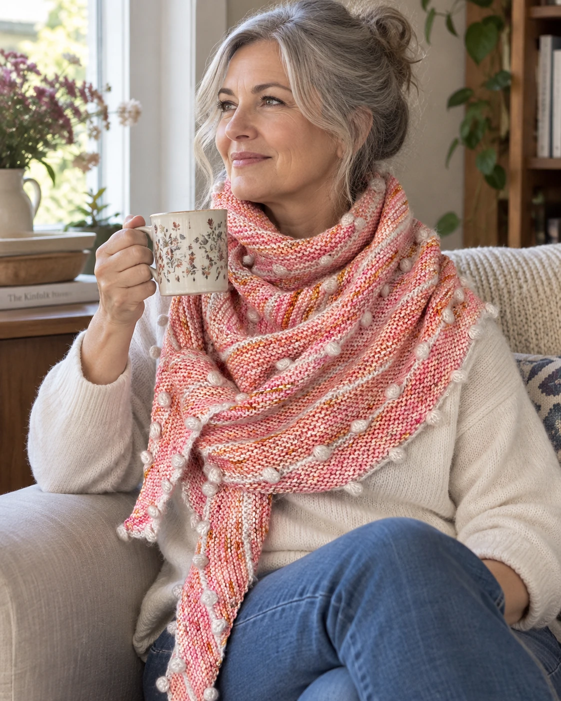 Fleur pattern by Espace Tricot knitting pattern AI image 1